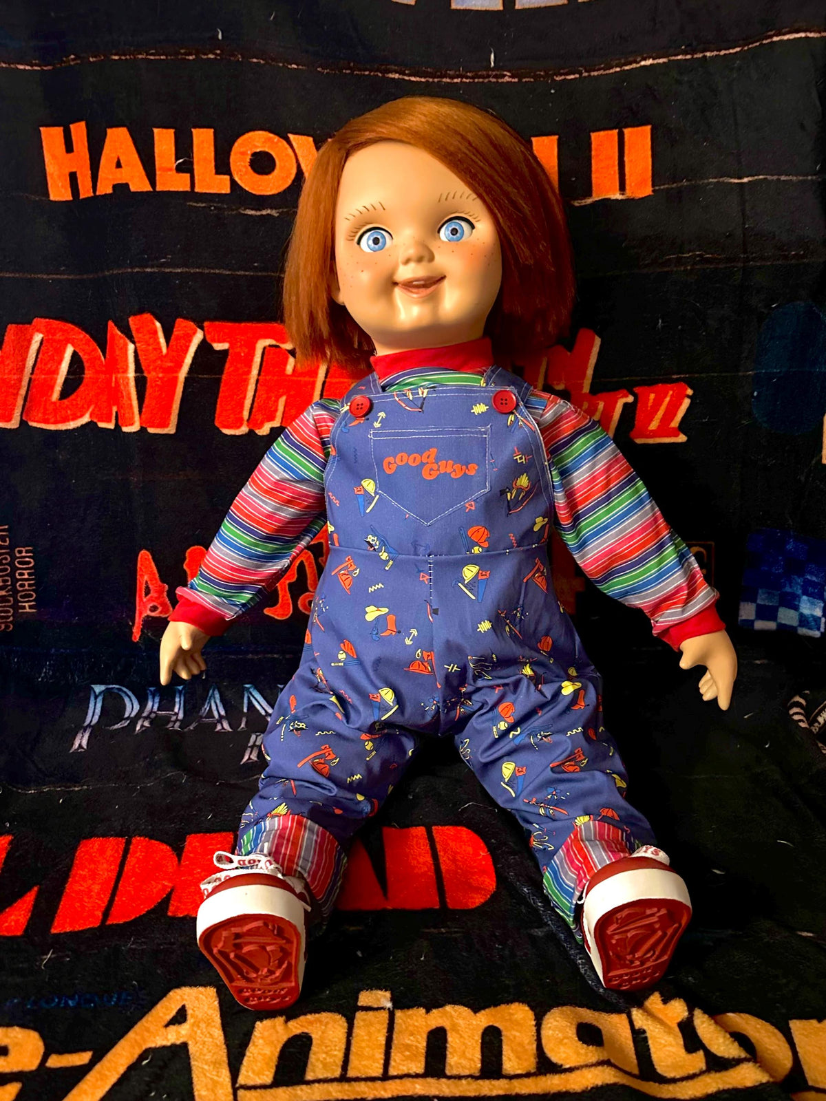 Chucky Child's Play (1988) Life Size Doll | Handmade Good Guys Brave Gars Replica | Horror Collectible