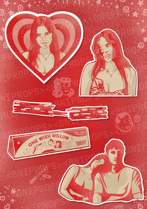 Sticker Pack – Obsession - Handmade Horror Collection