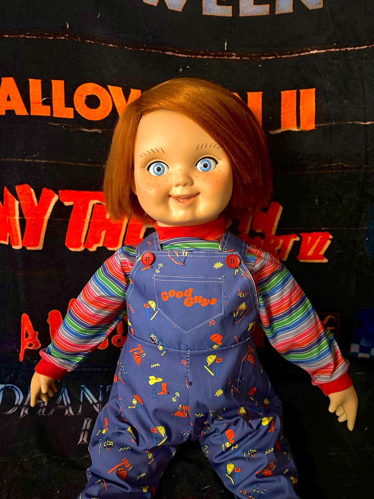 Chucky Child's Play (1988) Life Size Doll | Handmade Good Guys Brave Gars Replica | Horror Collectible