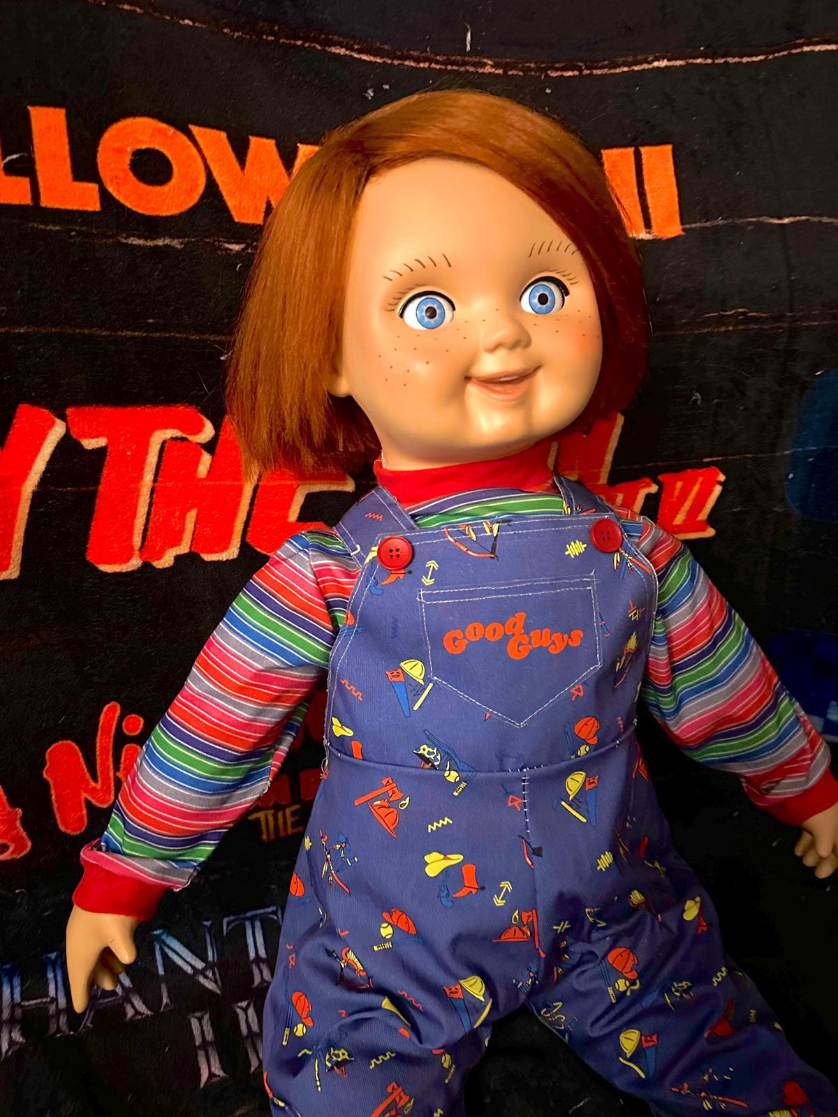 Chucky Child's Play (1988) Life Size Doll | Handmade Good Guys Brave Gars Replica | Horror Collectible