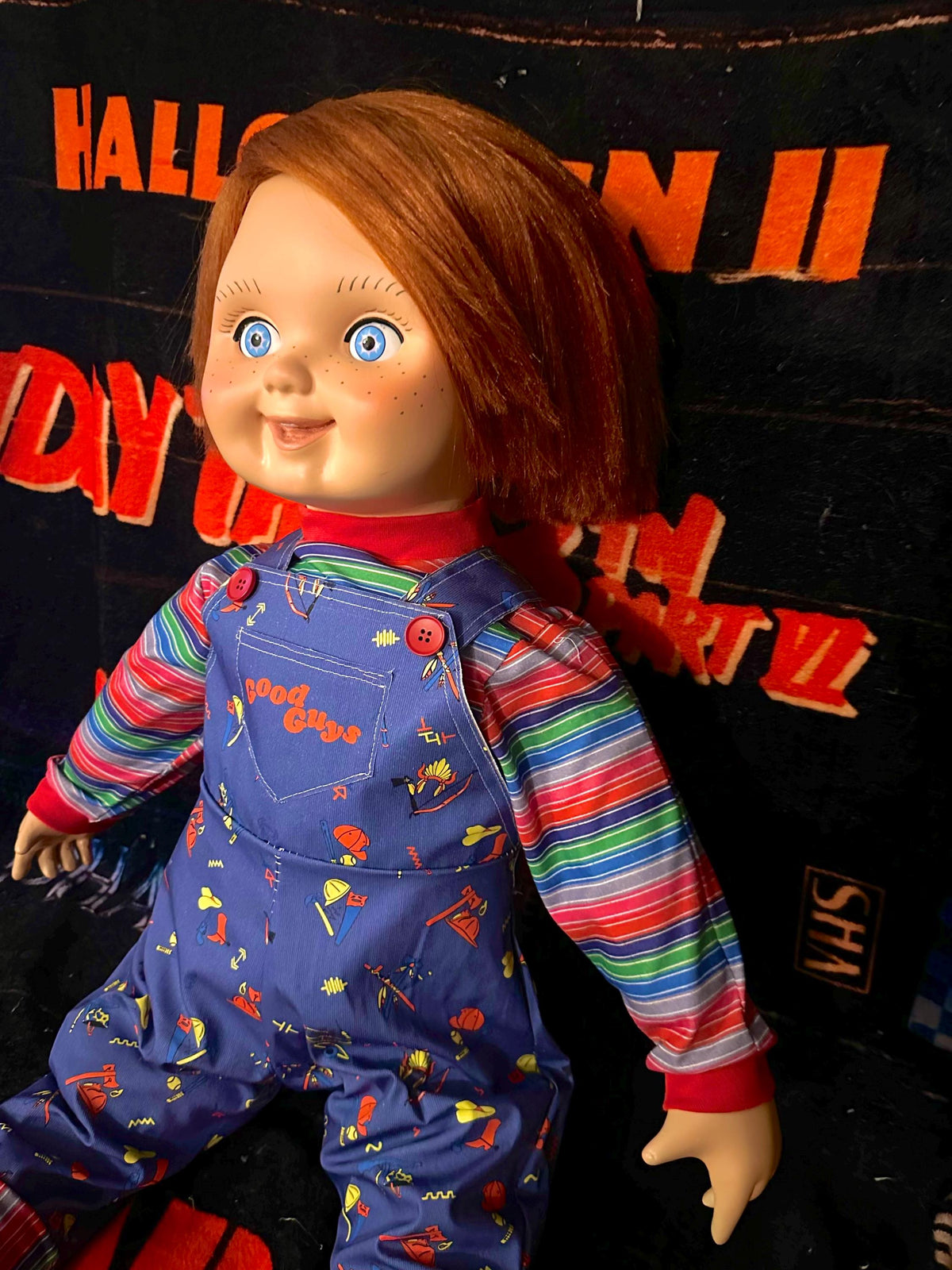 Chucky Child's Play (1988) Life Size Doll | Handmade Good Guys Brave Gars Replica | Horror Collectible