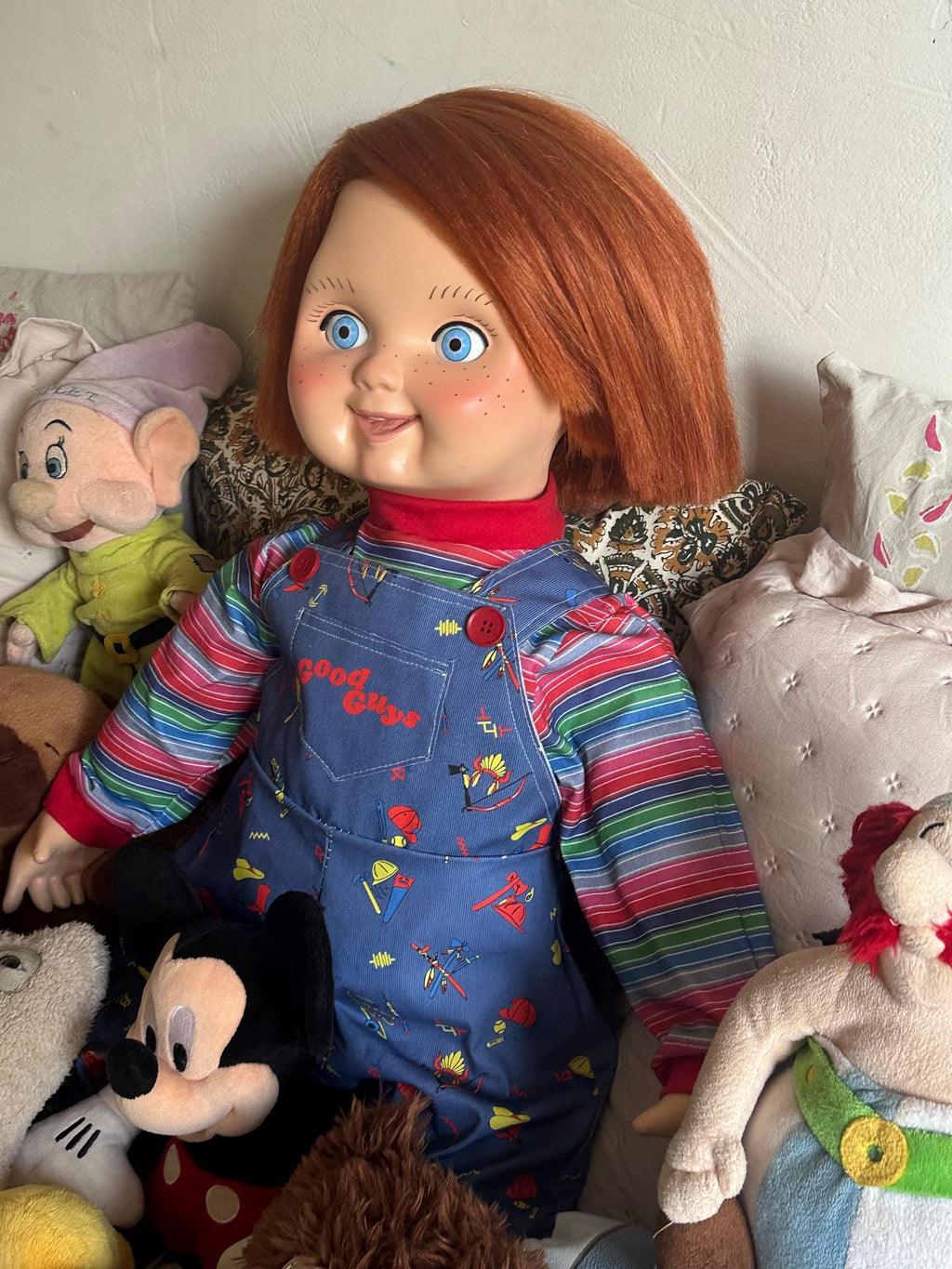 Chucky Child's Play (1988) Life Size Doll | Handmade Good Guys Brave Gars Replica | Horror Collectible