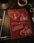 Sticker Pack – Obsession - Handmade Horror Collection